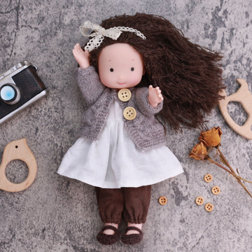 Classic Waldorf Doll - 12 Inches Tall - Great for Imaginative Play