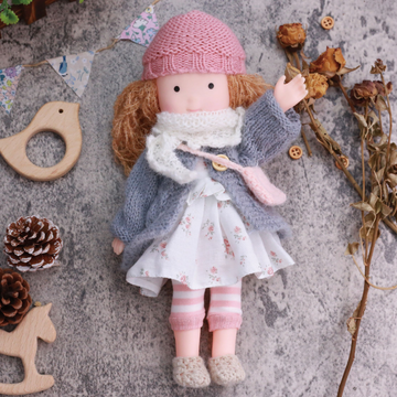 Handmade Waldorf Doll - 100% Cotton - Safe for Toddlers