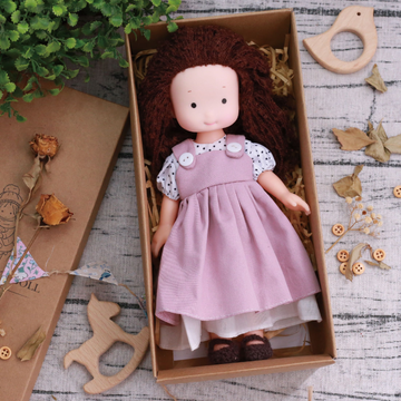 Classic Waldorf Doll - 100% Cotton - Perfect for Play & Collecting
