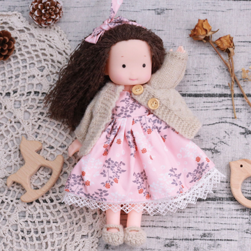 Handmade Waldorf Doll - Perfect Gift for Newborns & Toddlers