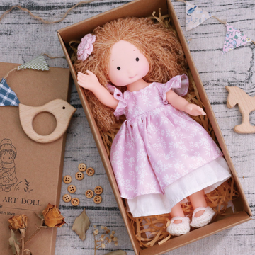 Handmade Waldorf Doll - USA Made - Safe & Sustainable