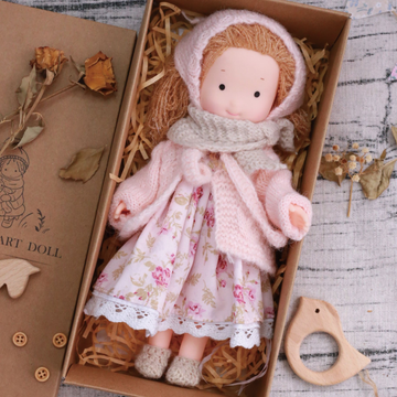Waldorf Doll for Boys - Gender-Neutral Design - Handmade in USA