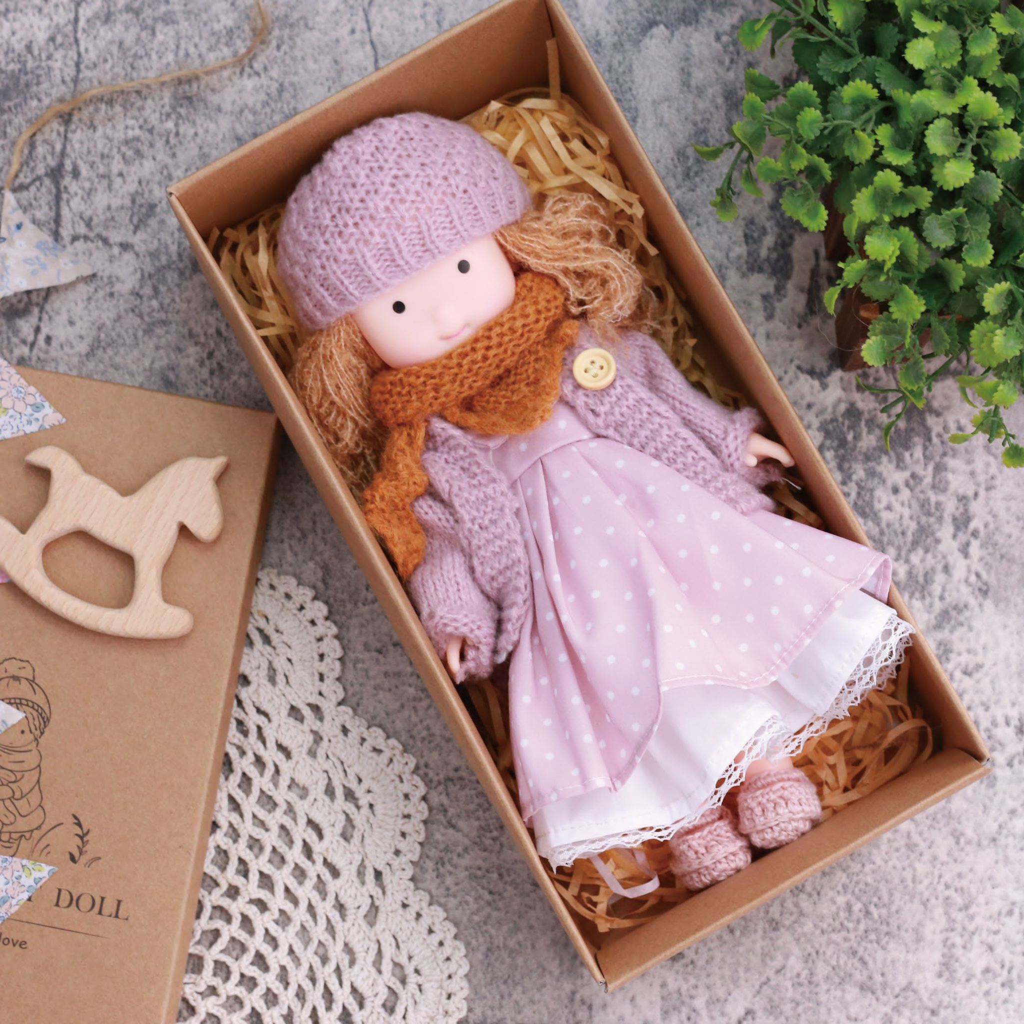Waldorf Dolls - 12 Inches - Great for Girls' Room Decor